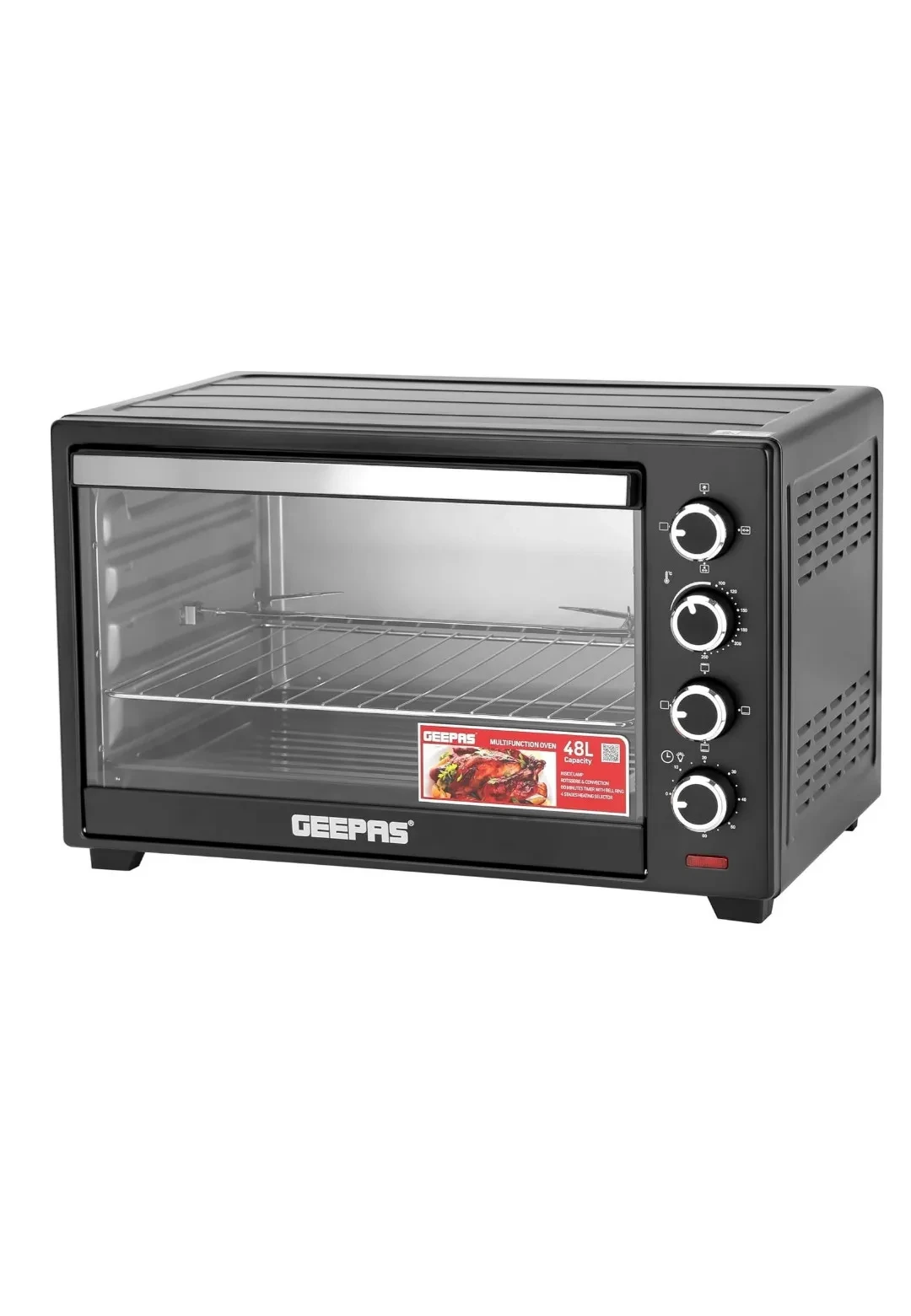 فرن كهربائي جيباس  سعة 48 لتر موديل : GO4451N - صورة المنتج 3