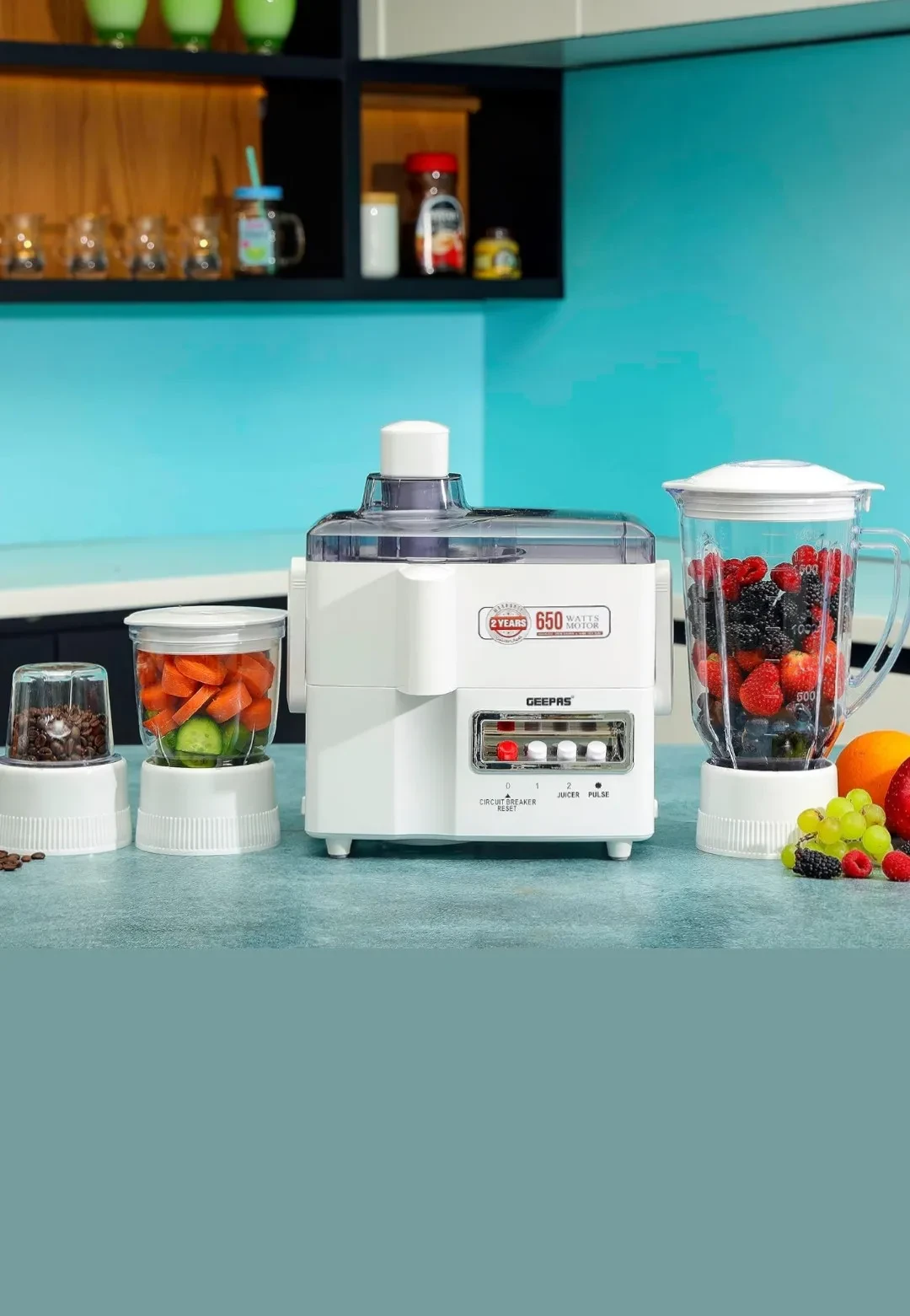 Hover image for خلاط  متعدد جيباس موديل :GSB6147N