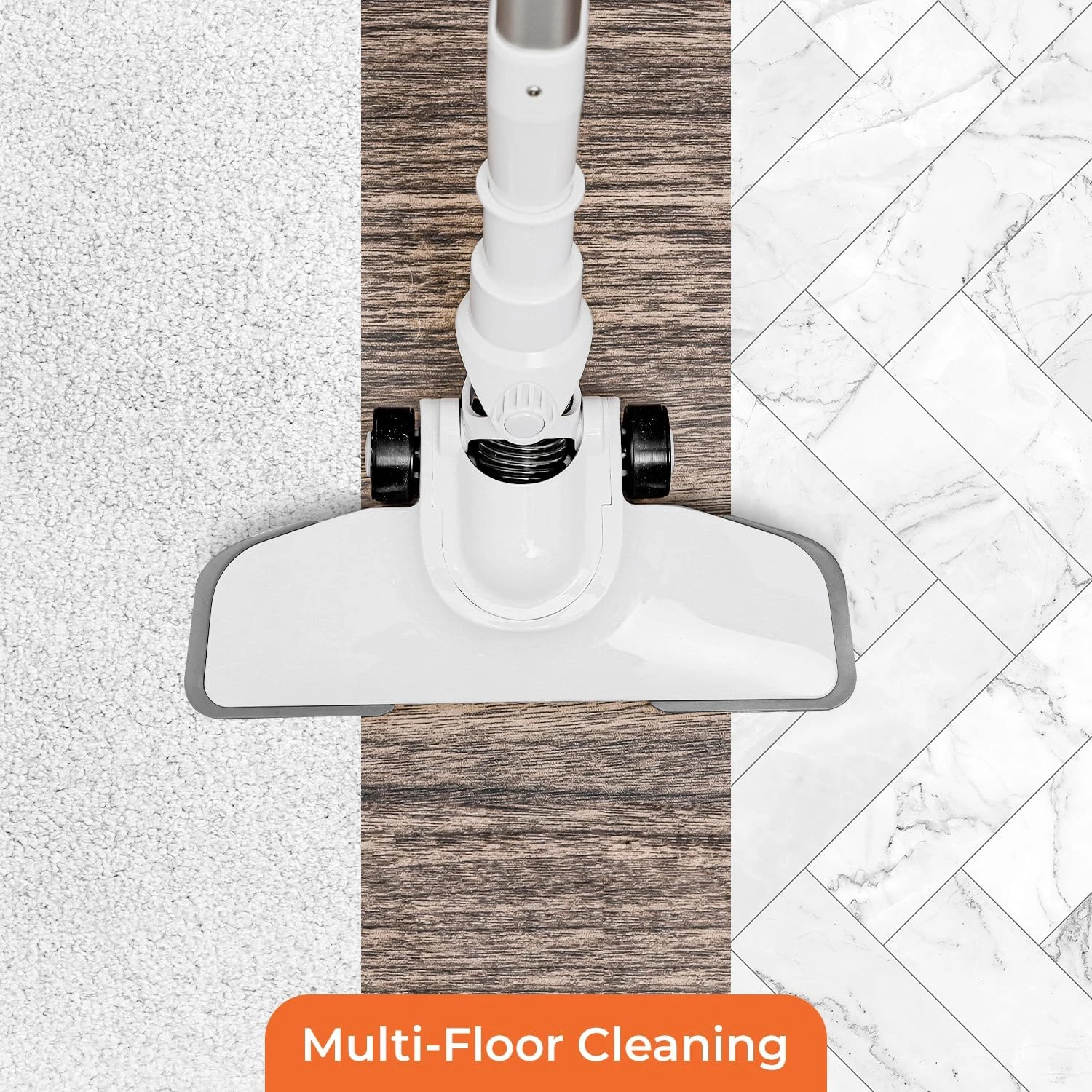 مكنسة كهربائية من جيباس- ابيض، GVC2596 - صورة المنتج 4