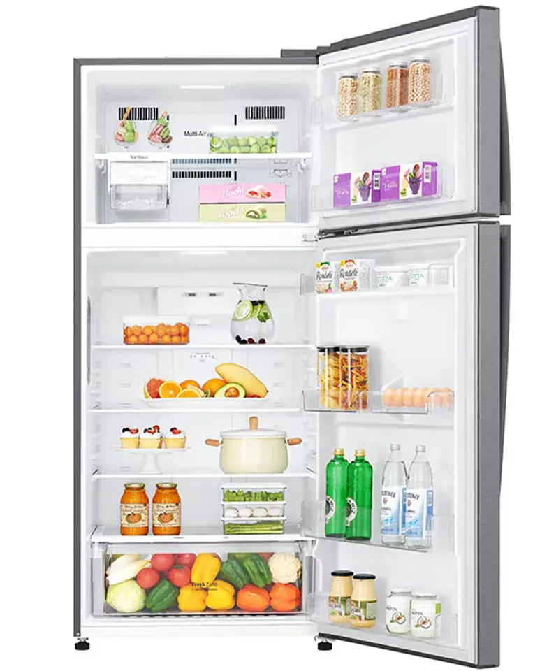 Hover image for ثلاجة ال جي - سعة ( 508 لتر ) - نظام أنفرتر  موديل : GN-C752HQCL