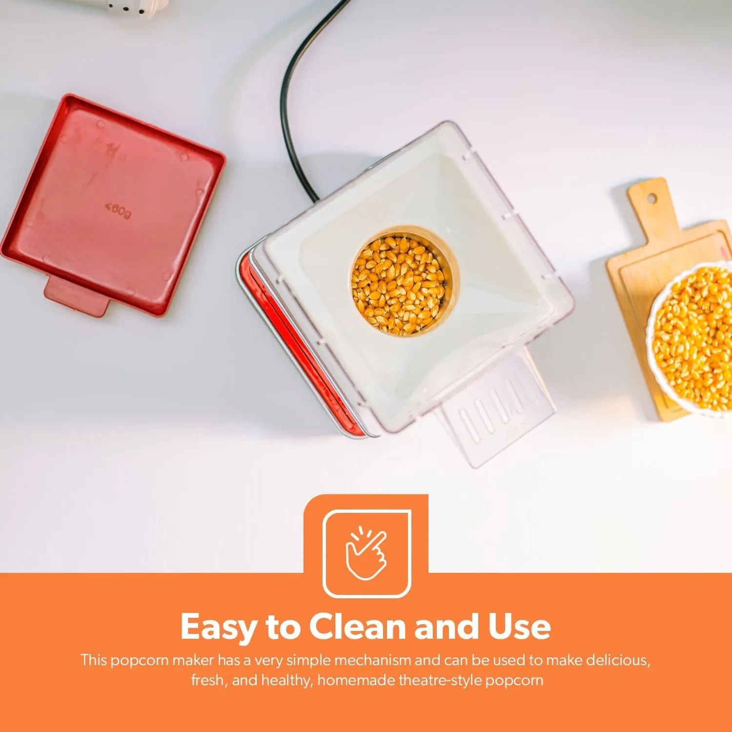 ماكينة  صنع الفشار جيباس موديل:GPM841 - صورة المنتج 3