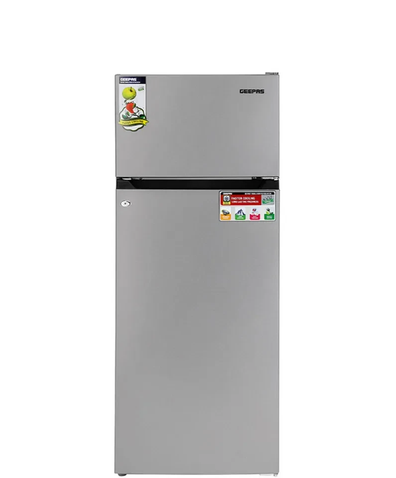 ثلاجة جيباس وقافي بابين ثلج سعة 240 لتر موديل:GRF2400SXE