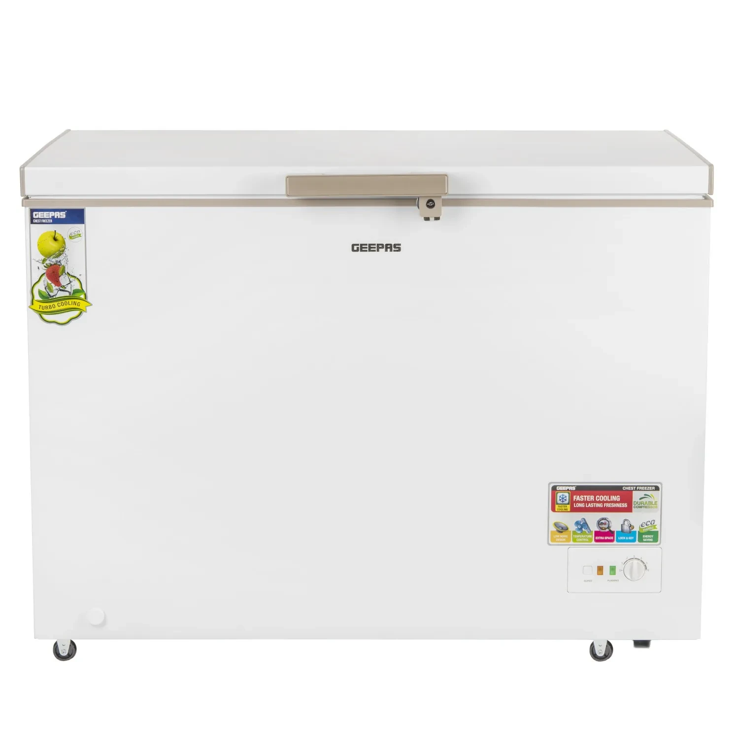 فريزر حوض جيباس سعة 350 لتر موديل : GCF3506WAH‬ - صورة المنتج 5