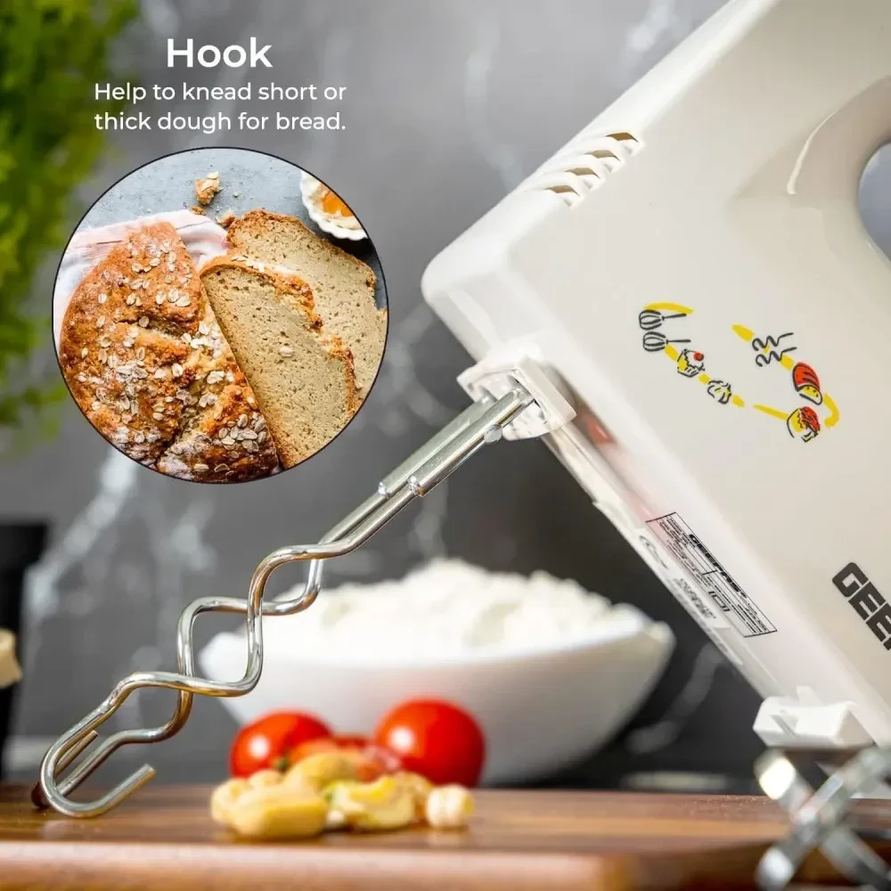 مضرب بيض يدوي جيباس:GHM2001 - صورة المنتج 6