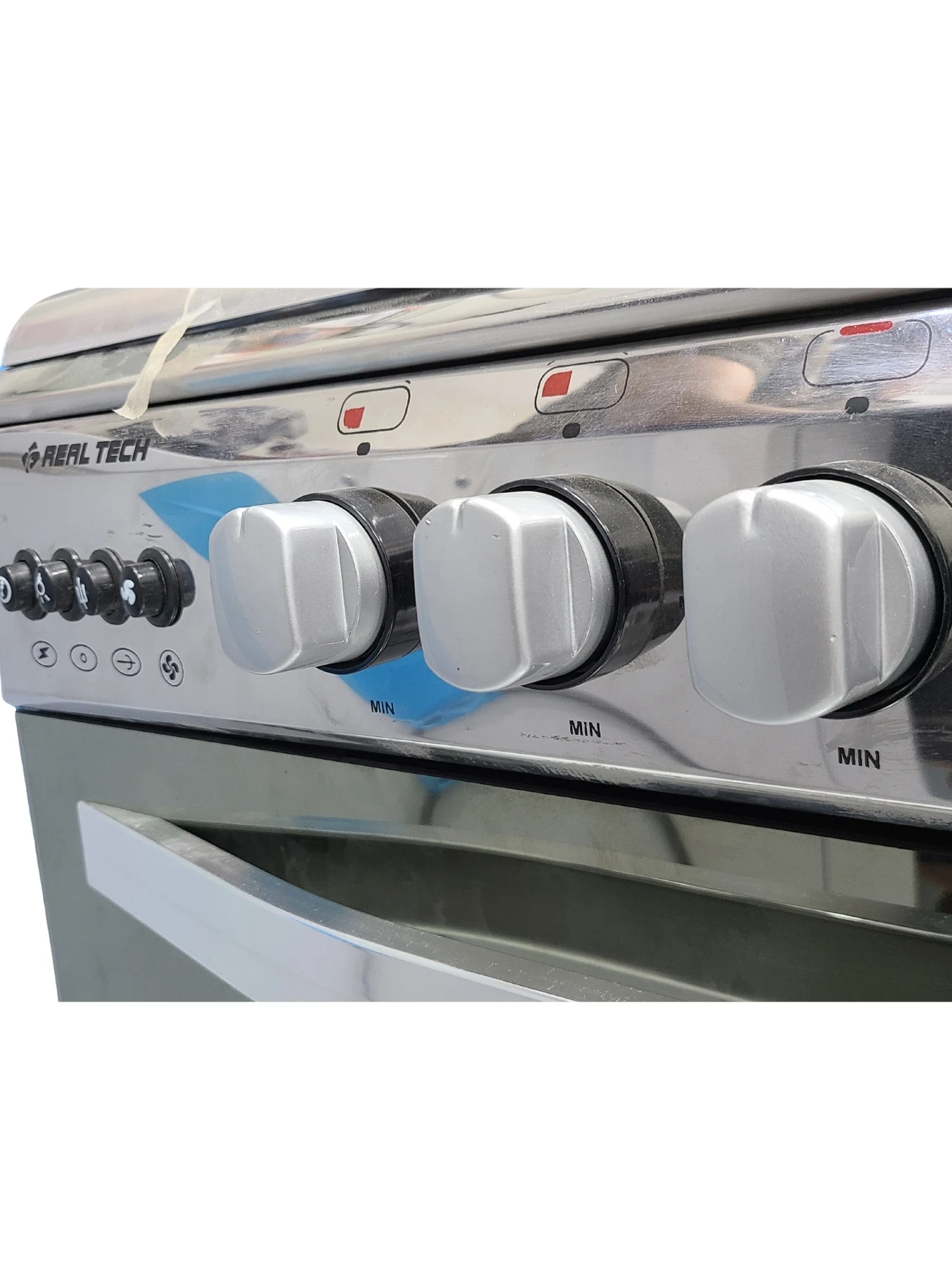 فرن غاز ريال تك 60×90 مدرع استيل 100% مواصفات كاملة – موديل 906 - صورة المنتج 6