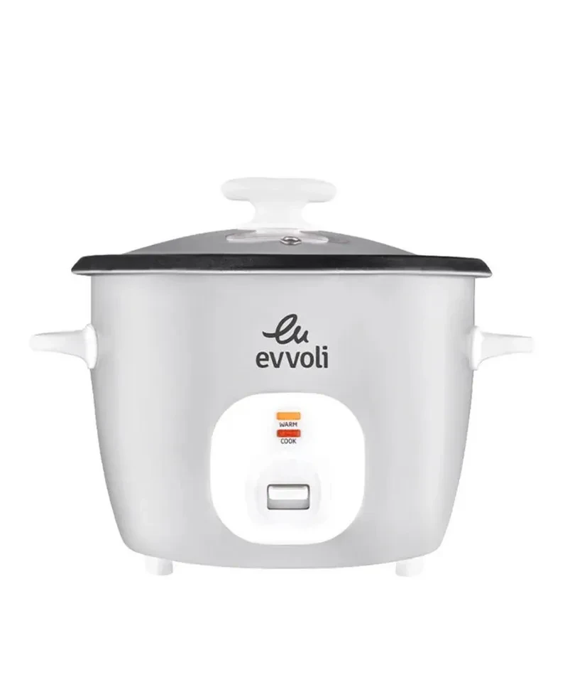 طباخة رز كهربائية بسعة 1.8 لتر بميزة البخار من إيڤولي 700 واط  موديل EVKA-RC4501S
