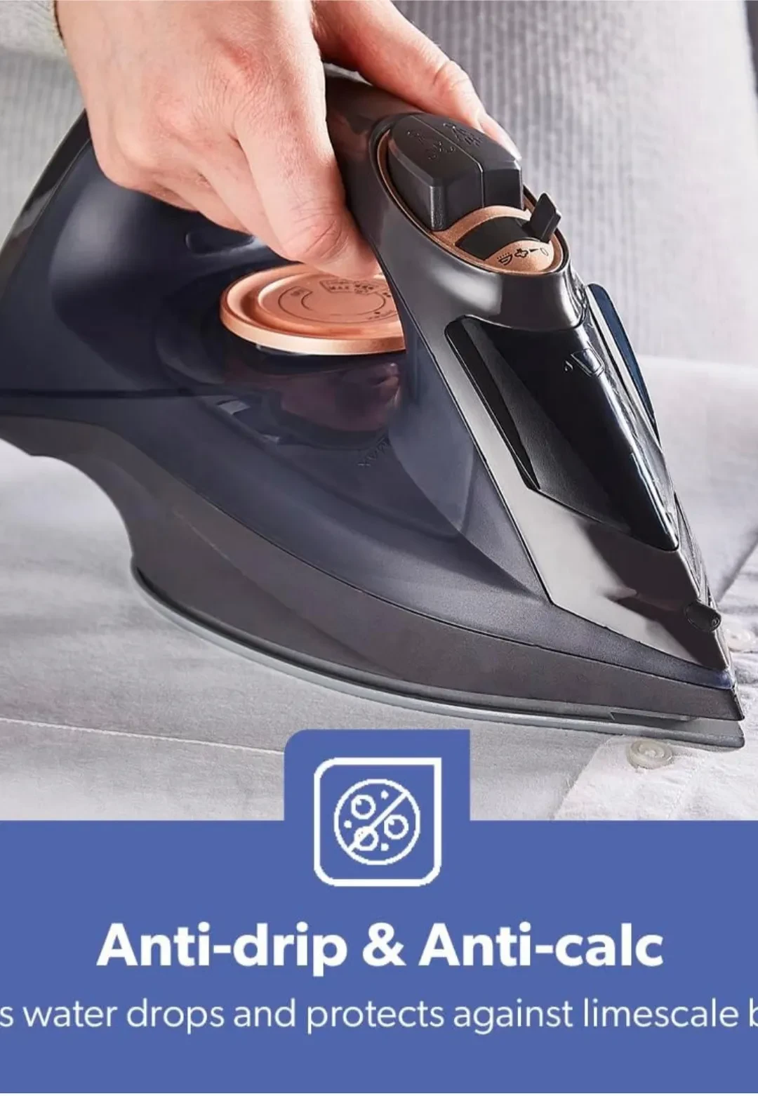 كاوية  جيباس يدوية   بخار موديل GSI7703N - صورة المنتج 8