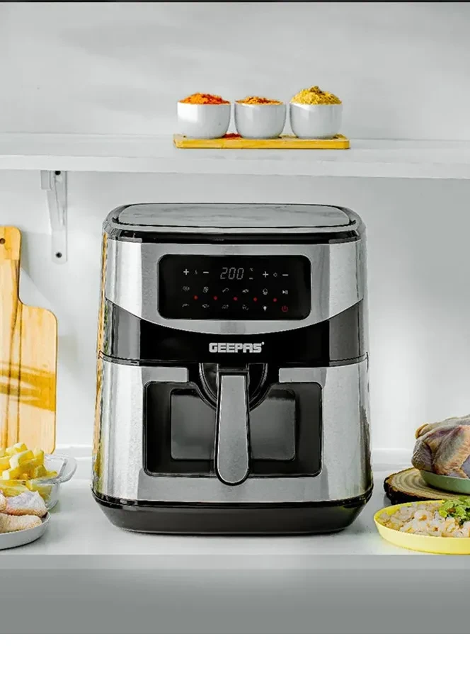 قلاية هوائية بدون زيت جيباس  سعة 9.2 لتر موديل: GAF37524 - صورة المنتج 3