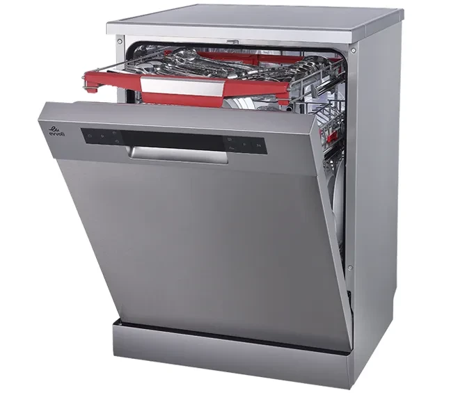 غسالة صحون إيڤولي – 15 طبق – 7 برامج – 2100 واط -  EVDW–153HS - صورة المنتج 3