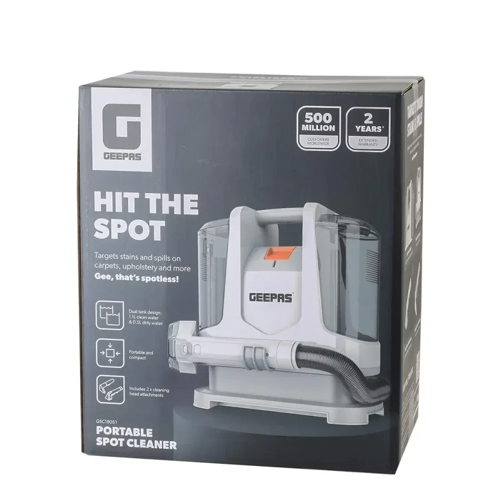 منظف السجاد والأرائك والبسط المحمول من جيباس: موديل GSC19051 - صورة المنتج 7