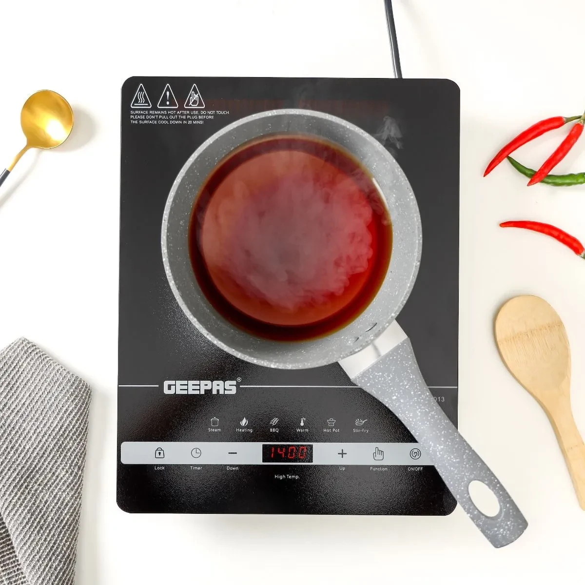 موقد عين سيراميك جيباس: موديل GIC33013 - صورة المنتج 7