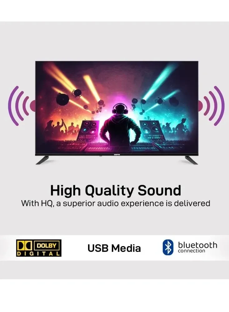 شاشة جيباس مقاس 50 بوصة سمارت جوجل موديل GLED5006SGXHD - صورة المنتج 3